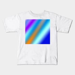 BLUE GREEN PURPLE ABSTRACT TEXTURE PATTERN BACKGROUND Kids T-Shirt